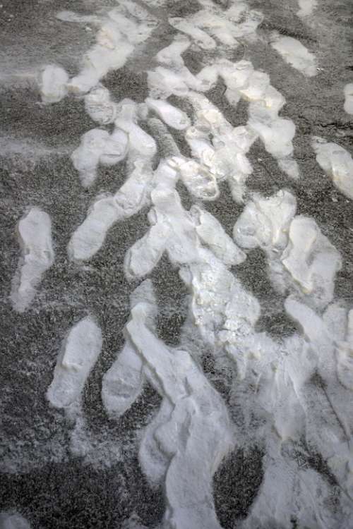 Winter Footprint Snow
