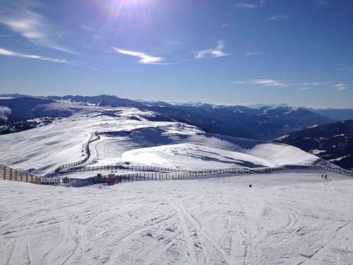 Winter Mountains Ski Snow Wintry Winter Magic