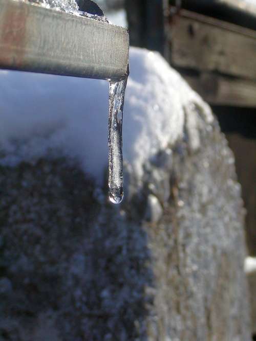 Winter Water Ice Icicle Time Peace