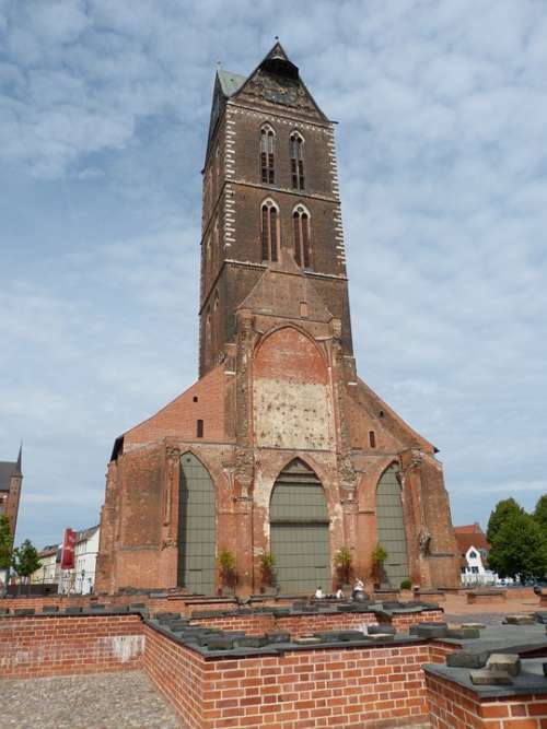 Wismar Mecklenburg Historically Historic Center