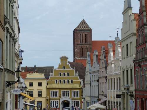 Wismar Mecklenburg Historically Historic Center