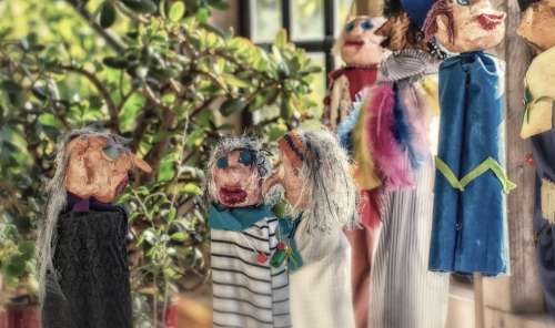 Wood Dolls Puppet Show Dolls Network Social Group