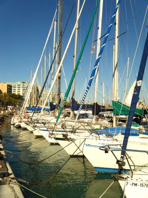 Yachts Sea Majorca Spain Marina Haven