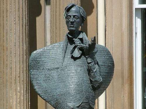 Yeats Statue Sculptures Art
