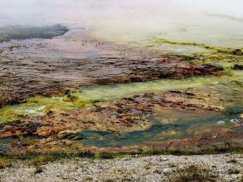 Yellowstone National Park Wyoming Usa Minerals