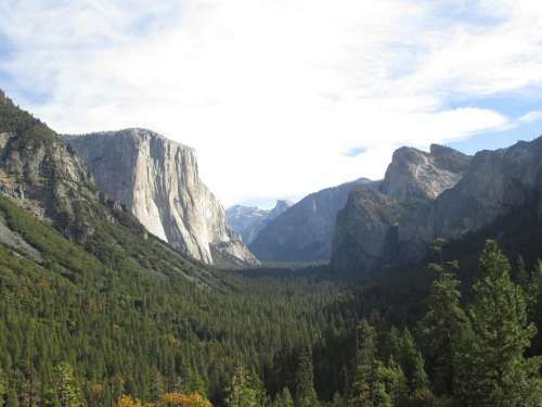 Yosemite National Park Outdoors El Capitan Nature