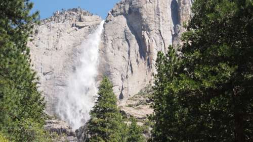 Yosemite Water Falls California