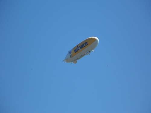 Zeppelin Airship Float Fly Balloon Sky