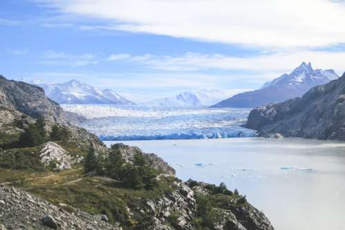 Glacier Grey, Torres Del Paine, Chile.