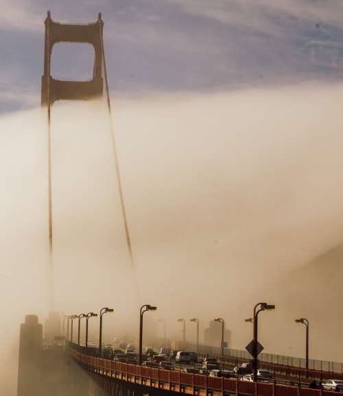 A Foggy Golden Gate Photo