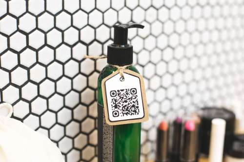 Beauty Product With QR Photo