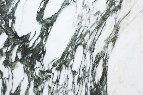 Black And White Marble Texture Photo