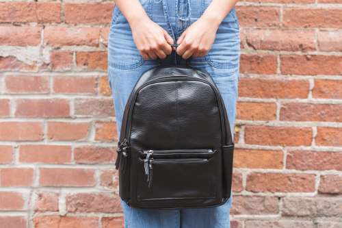 Casual Black Backpack Photo