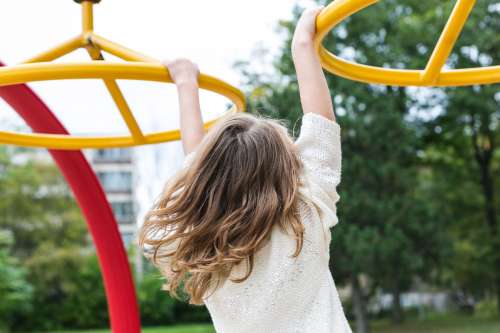 Child On Playground Photo