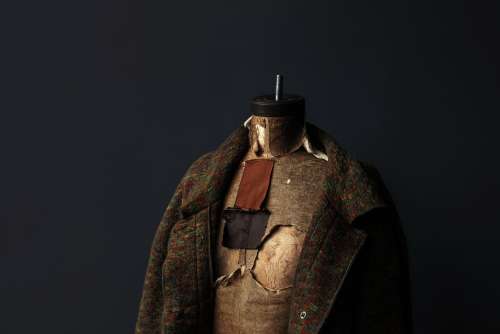 Coat on Sewing Body Form Photo