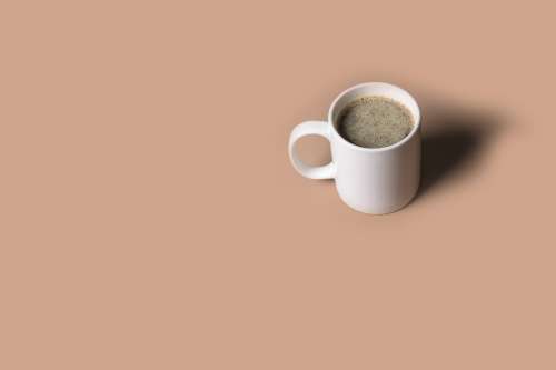 Coffee Mug On Background Photo