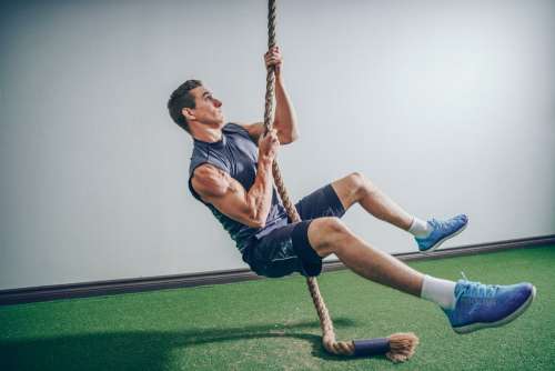 Cross Fit Rope Workout Photo
