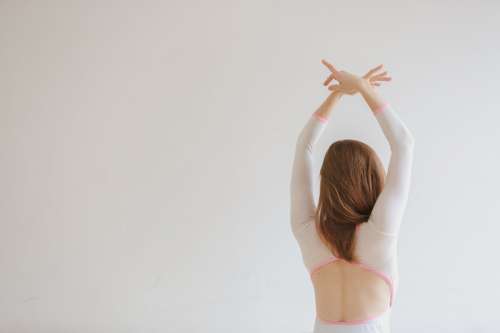 Delicate Ballet Dancer Hands Photo