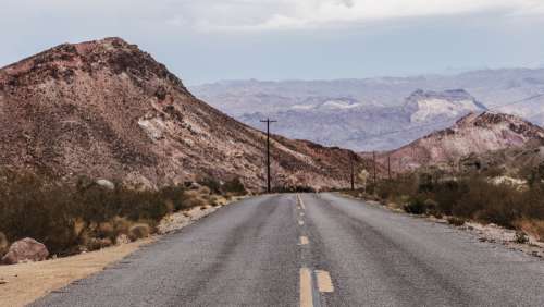 Desert Highway Photo