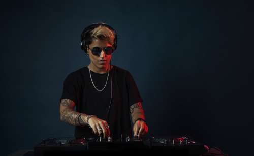 DJ Mixes Dance Music Photo