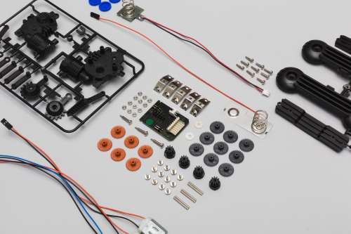 Electronic Components For Science Project Photo