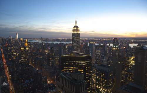 Empire State Skyline Photo