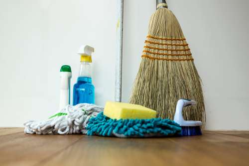Floor Cleaning Supplies Photo