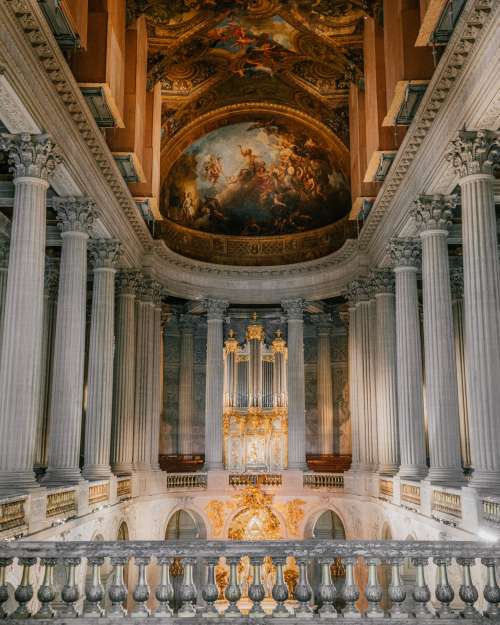 Frescoes In The Chapel Of Versailles Photo