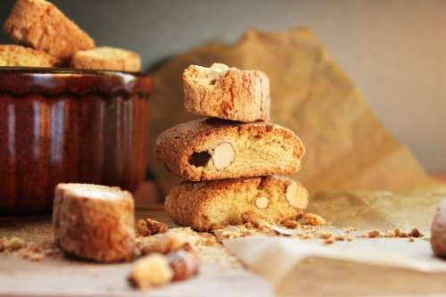 Fresh And Crisp Biscotti Photo