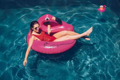 Fun In The Pool Photo