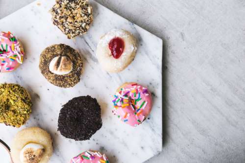 Gourmet Donuts Sweet Treats Photo