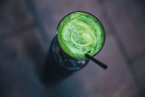 Green health smoothie Photo