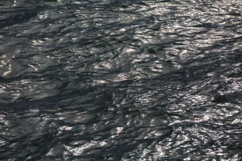 Grey Blue Water Texture Photo