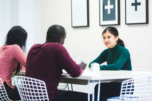 Group Job Interview Photo