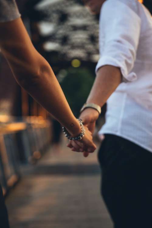 Hand Holding In Love Photo