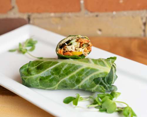 Healthy Salad Roll Photo