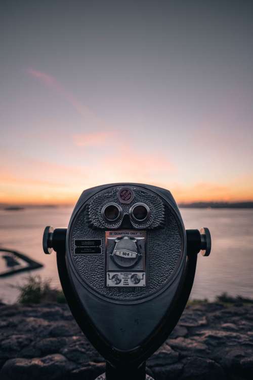 Landscape Viewing Binoculars Photo