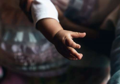 Little Baby Hand Photo