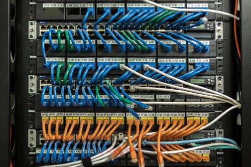 Network Server Switches Photo