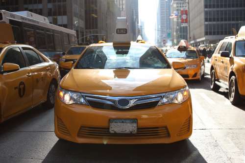 New York City Yellow Taxi Photo