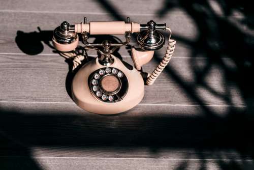 Old Fashioned Telephone Photo
