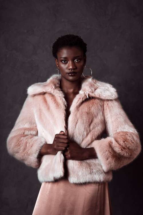 Pink Fur Fabulous Fashion Photo