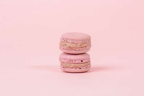 Pink On Pink Macaron Tower Photo