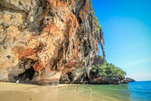 Railay Beach Krabi Thailand Photo