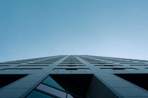 Tall Windowed Mid Rise Building Photo