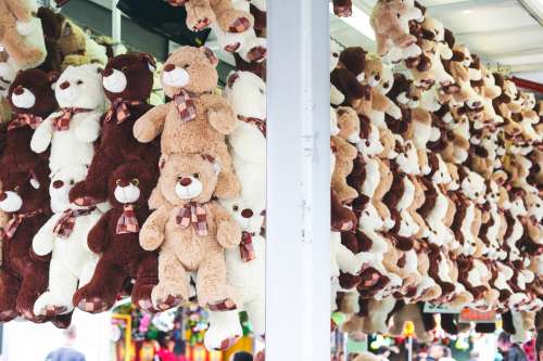 Teddy Bear Carnival Prizes Photo