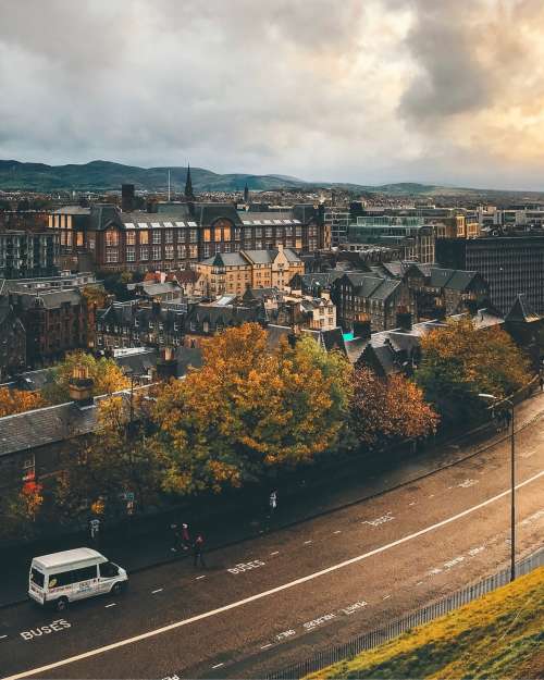 The European Cloudy City Photo