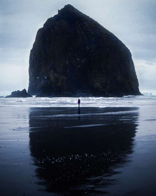 The Rocks Of Canon Beach Photo