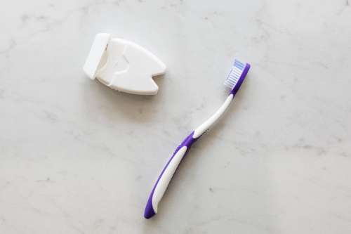 Toothbrush & Floss Photo