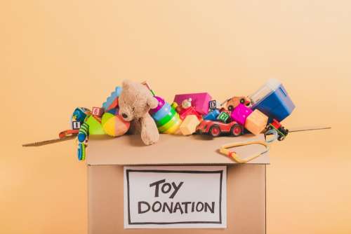 Toy Drive Donation Box Photo